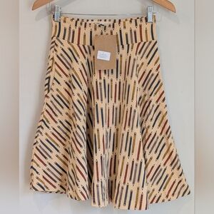 Effies Heart Roam Skirt Flutter Print Sz- M